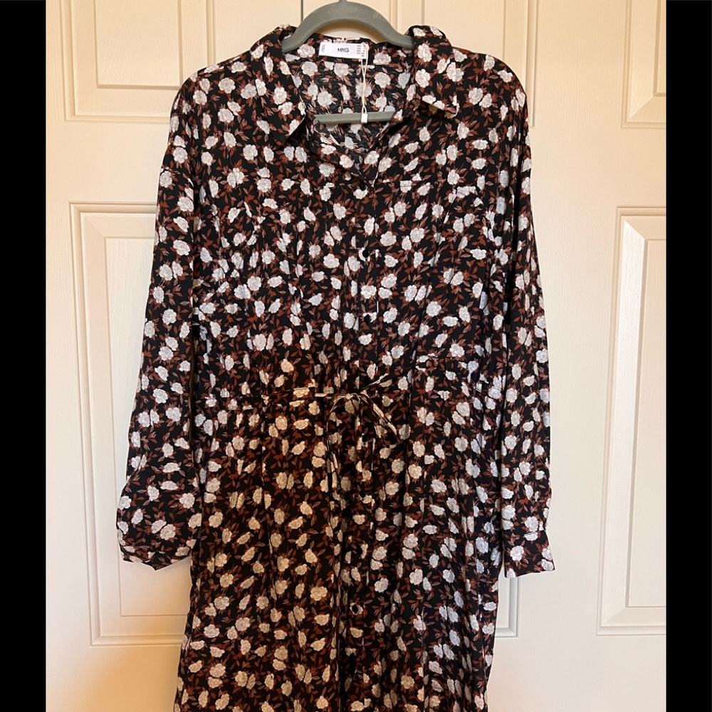 Mango shirt dress. Great condition.